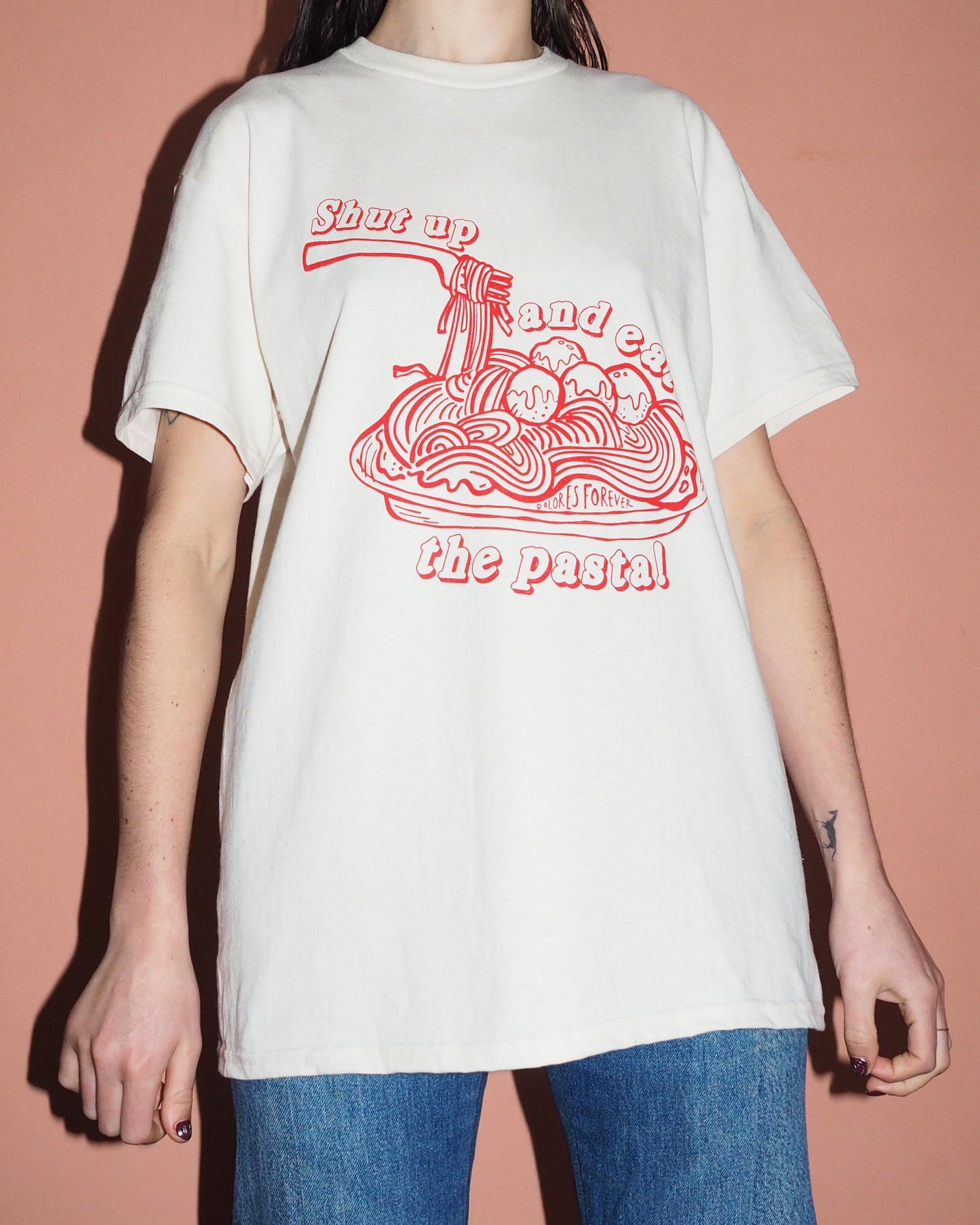 Shut Up & Eat The Pasta T-Shirt